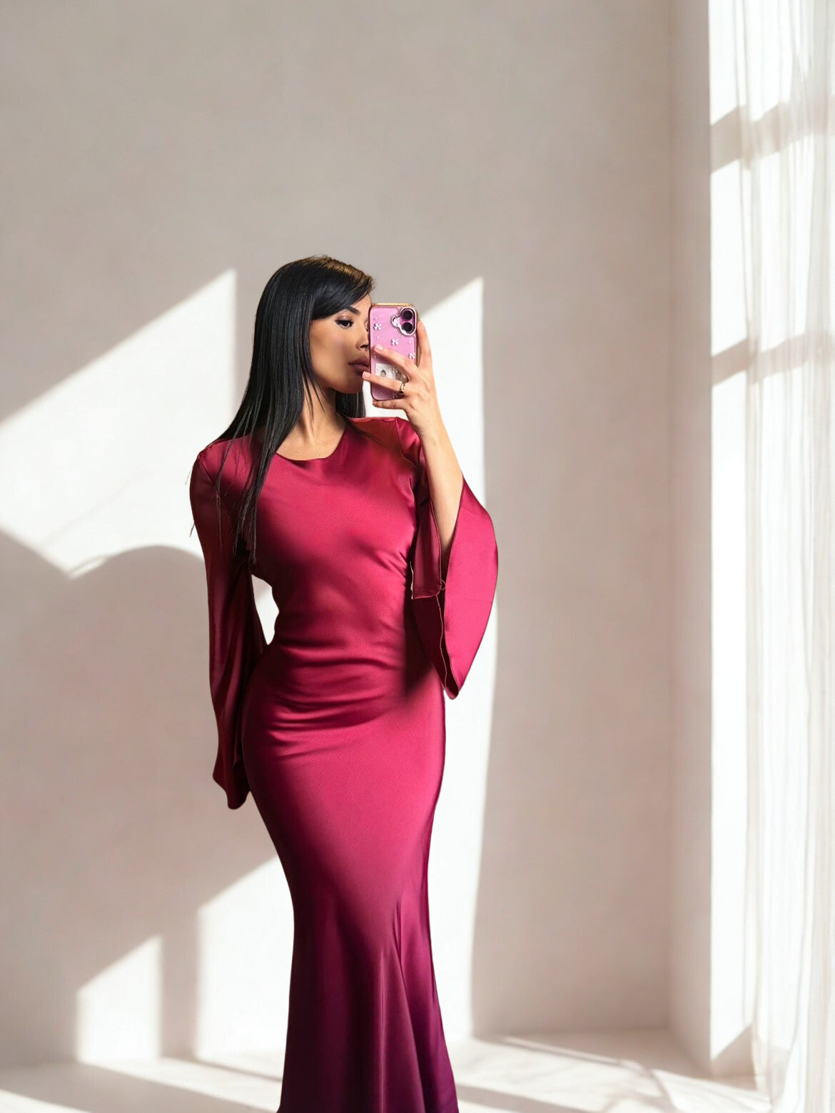 Robe Elia (bordeaux)