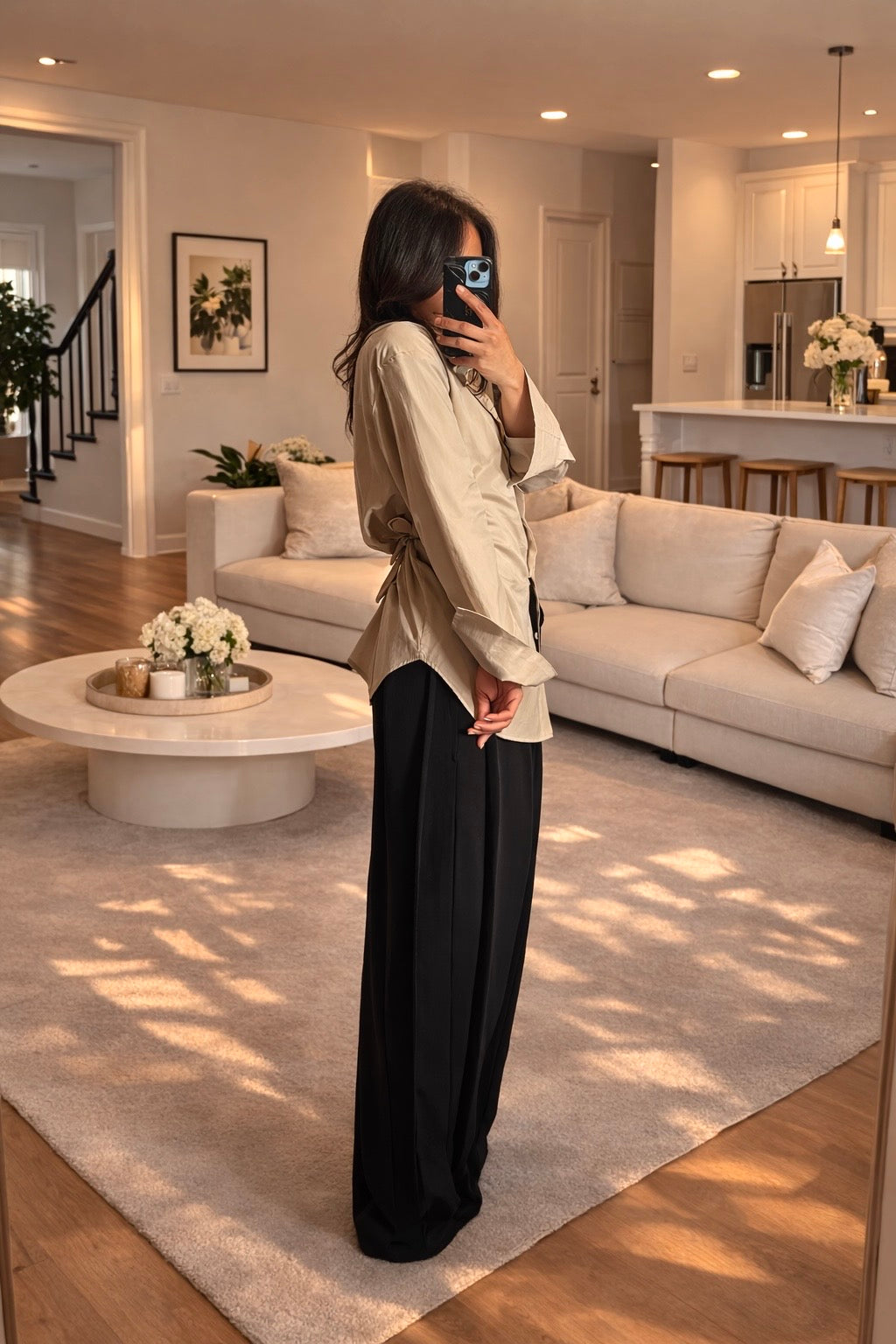 Chemise avec épaulettes