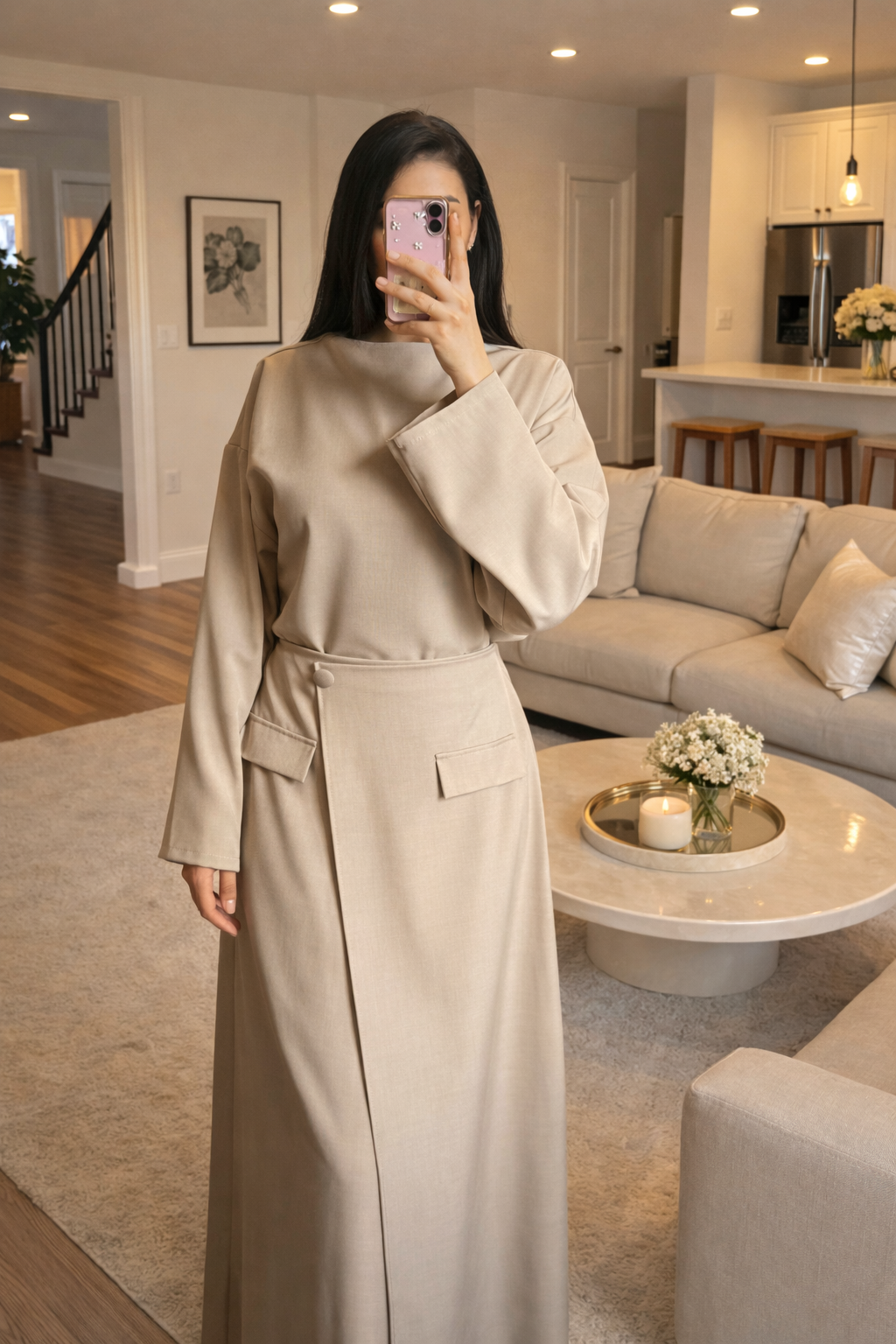 Ensemble Celia (taupe)