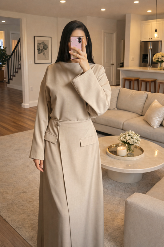 Ensemble Celia (taupe)